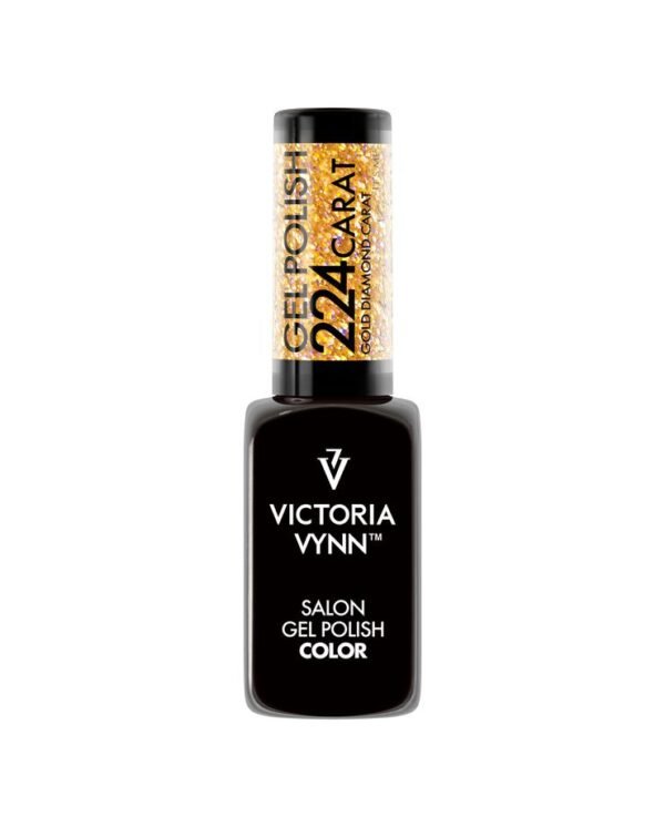 GEL POLISH  COLOR 224 CARAT GOLD DIAMOND