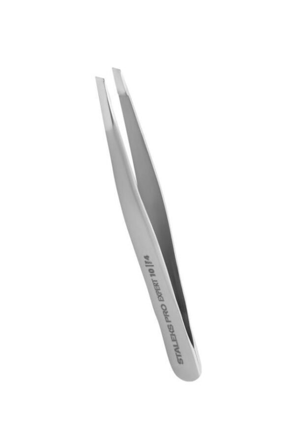 Pinza para cejas EXPERT 10 TIPO 4  bordes biselado