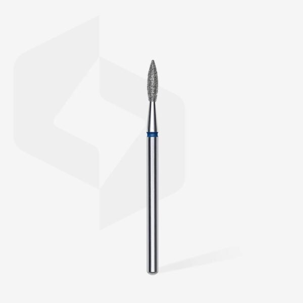 Fresa de diamante para uñas  puntiaguda  llama