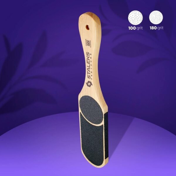 Raspador  lima  para pies de madera BEAUTY & CARE