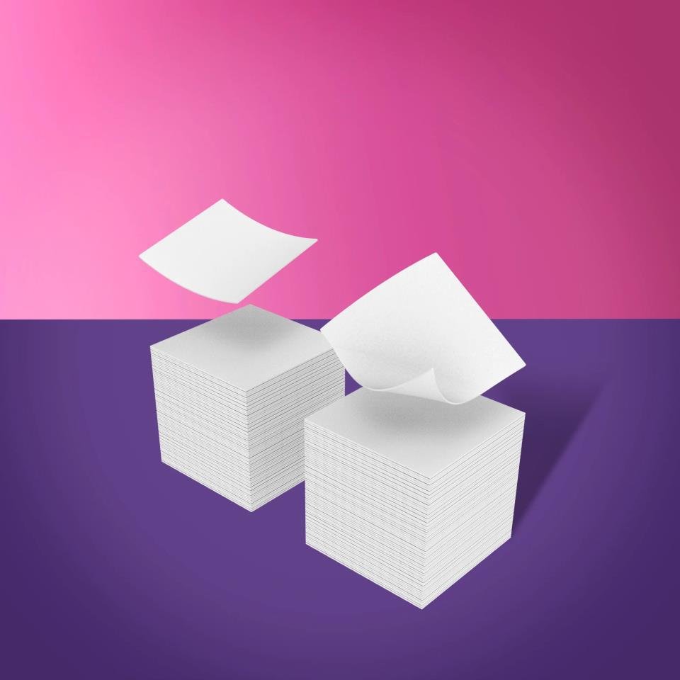 Toallitas sin pelusa SMART 400 uds