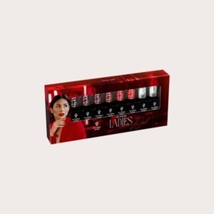 Pack Gel Polish Ladies Love Red
