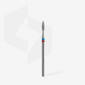 Fresa diamantada DUO «Llama» rojo-azul  diámetro 2