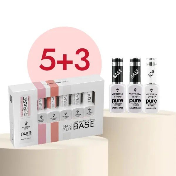 MANI PEDI BASE PURE CREAMY HYBRID Top